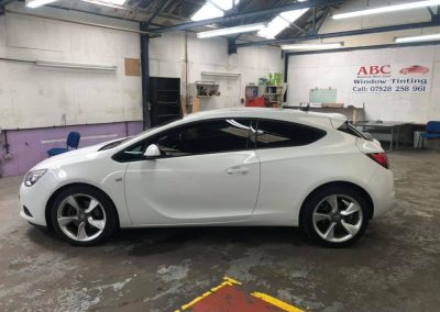 Vauxhall Astra In For Limo Tints (5%)